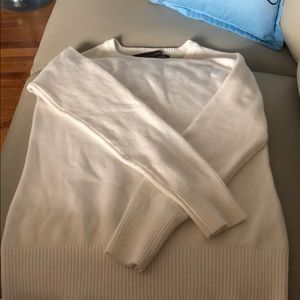 Very soft white sweater